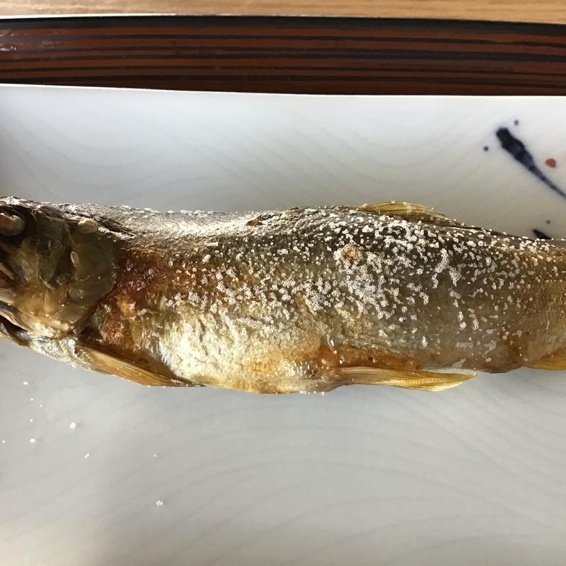 鮎塩焼き(舟形若あゆ温泉 )