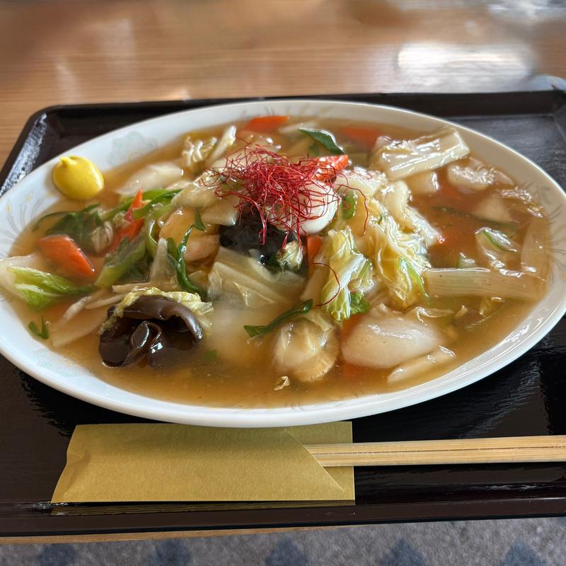 あんかけ焼きそば(ユニ東武ゴルフクラブ )