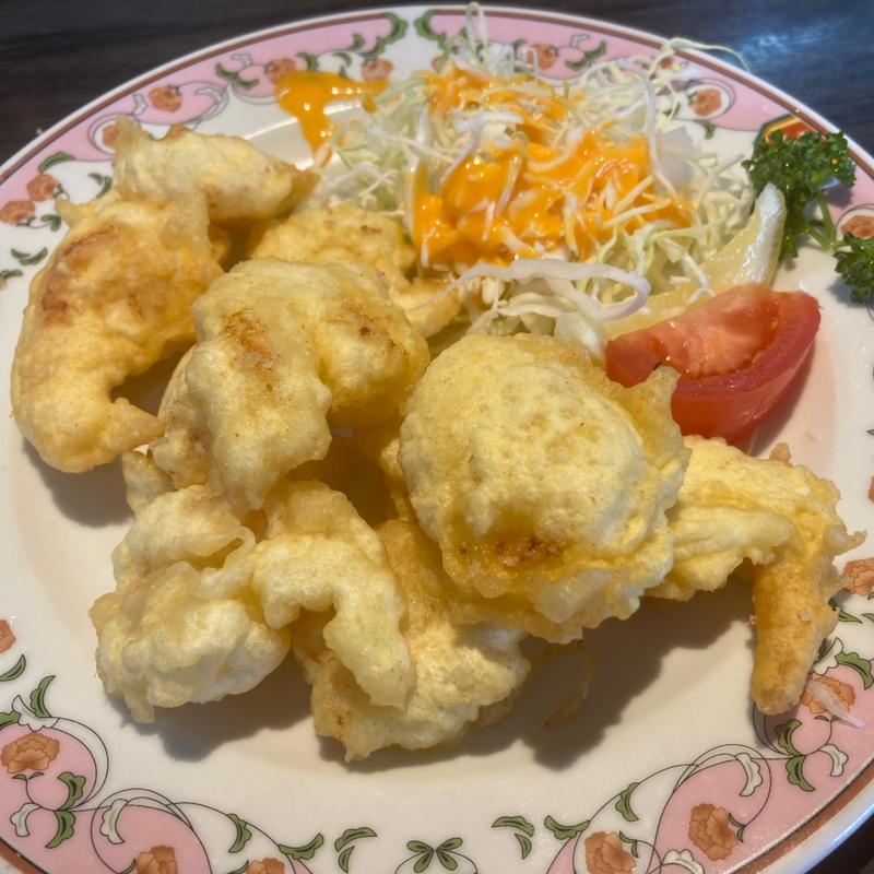 海老の天ぷら(餃子の王将 七条烏丸店 )