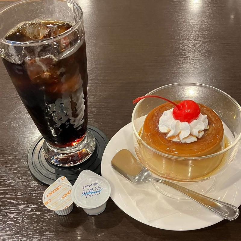 レトロプリン アイスコーヒーセット(COFFEE REST（レスト） JR市川駅)