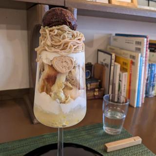 栗のパフェ和