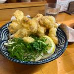 鶏天ぶっかけ(堺うどん ちはや)