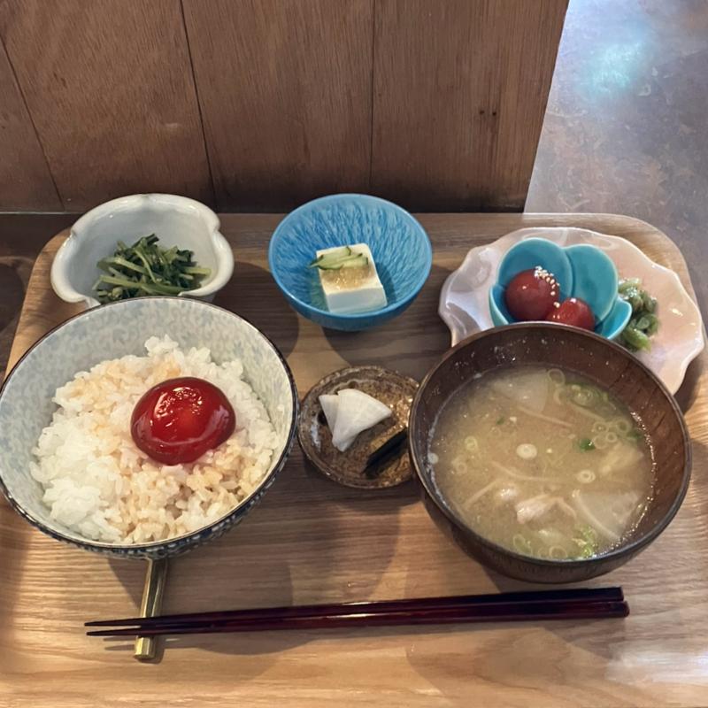 卵かけごはんセット(朝食場nagayado)