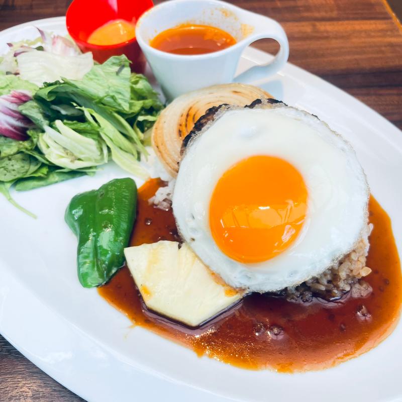 ロコモコ(むさしの森珈琲 武蔵野西久保店)