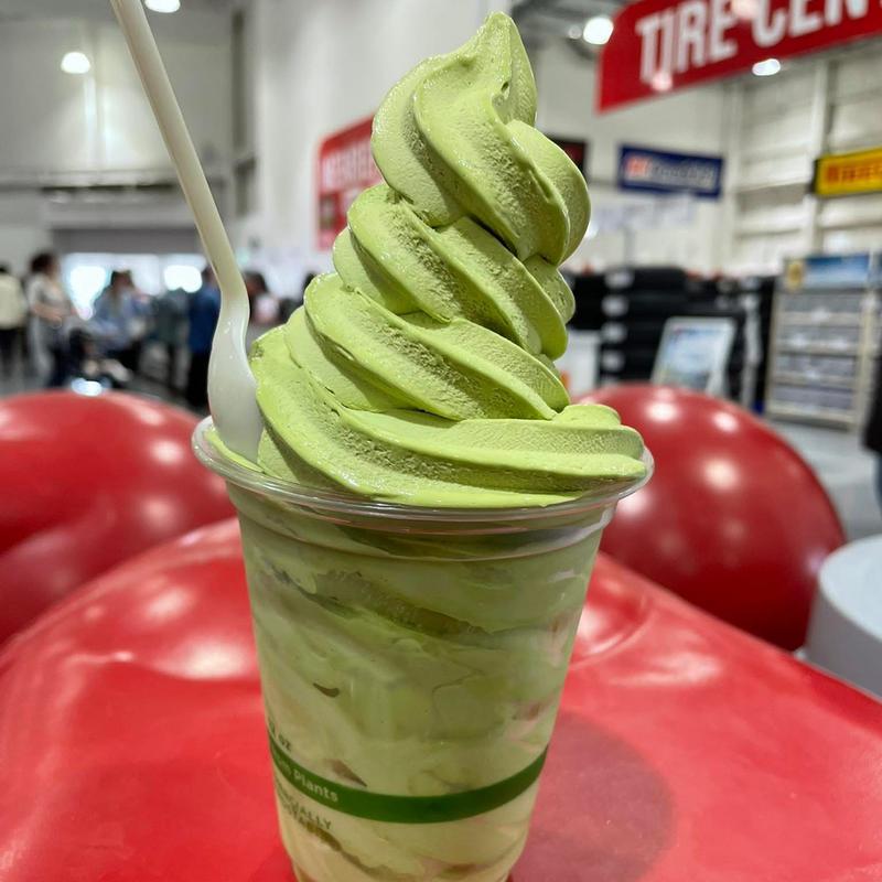 宇治抹茶ソフトクリーム(コストコホールセール 座間倉庫店)
