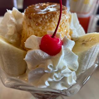 プリンパフェ(マルカンデパート大食堂)