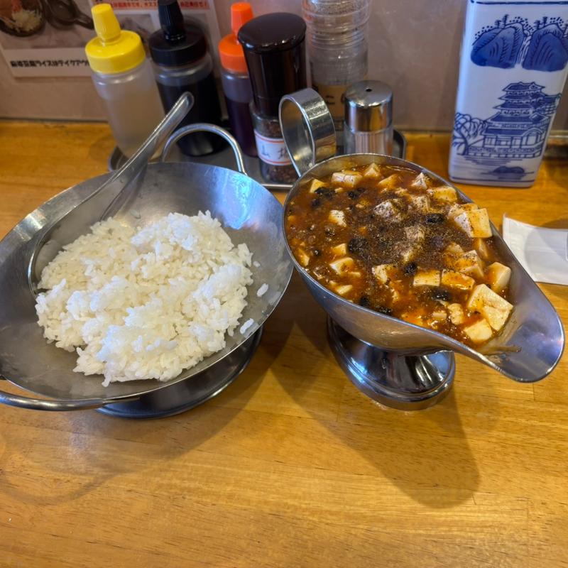 麻婆豆腐ライス(蜀風園)