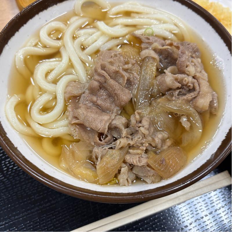 肉うどん(さか枝うどん 南新町店)