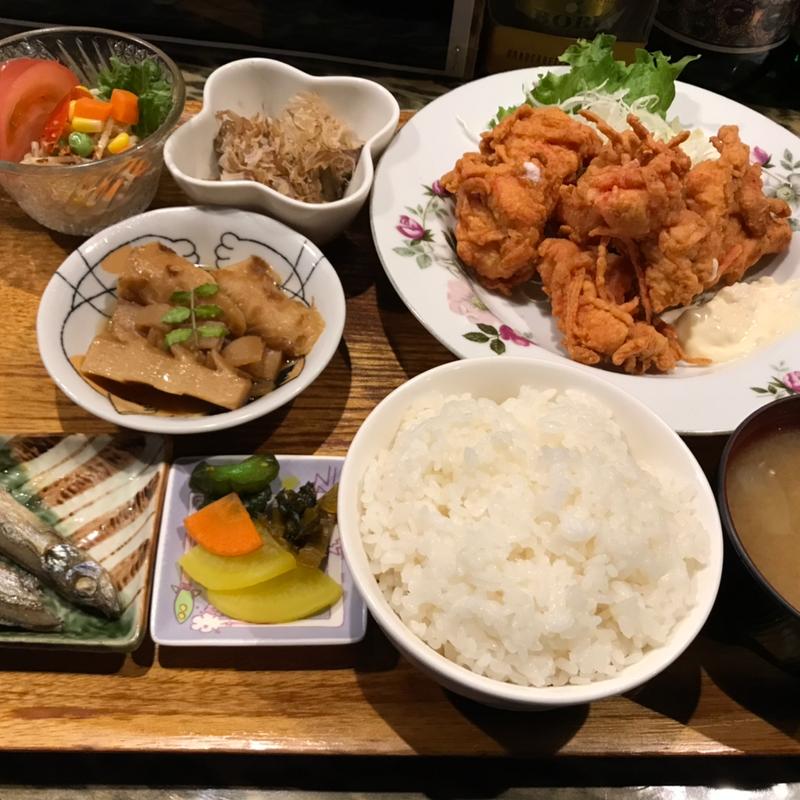 桜唐揚げ(えちごやきゅーぴー)