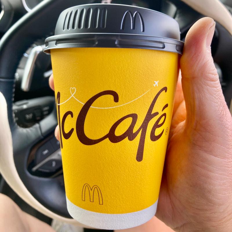 プレミアムローストコーヒー　Mサイズ(マクドナルド ２７号綾部店 （McDonald's）)