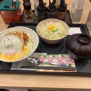 チーズバーガー丼(並盛)(松屋 上板橋店 )