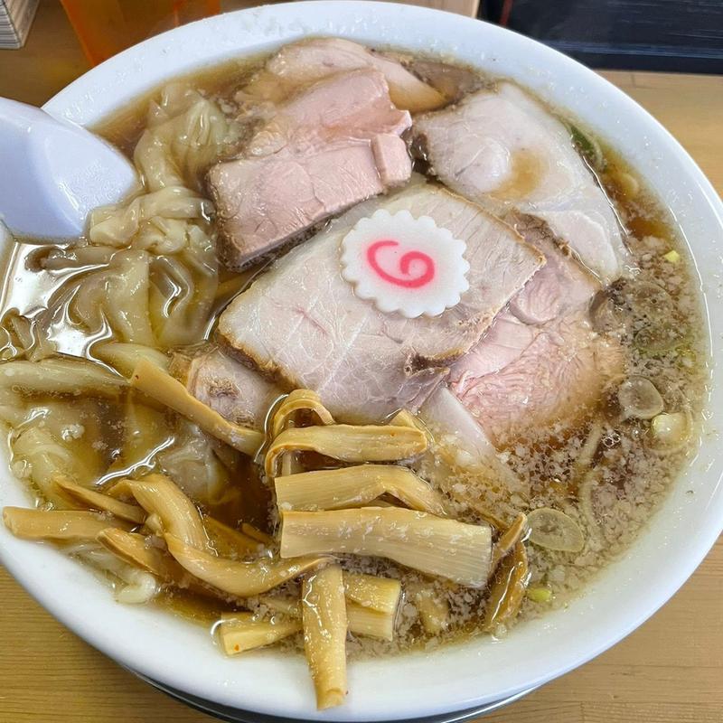 中華そば 中 チャーシュー ワンタン(中華そば すわ)