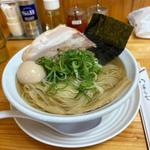 すっきり貝汁ラーメン 大盛 味玉