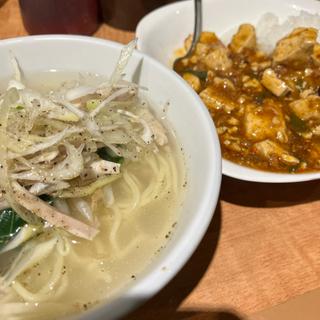 半チーマーハン半鶏葱そば(陳麻家 三軒茶屋店)