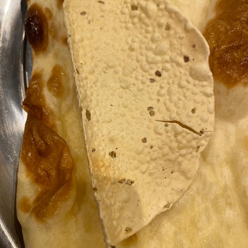 パパド(インドネパール料理カグベニ)