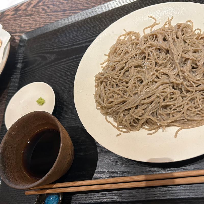 天ざる蕎麦(十割蕎麦 東雲（しののめ）、)