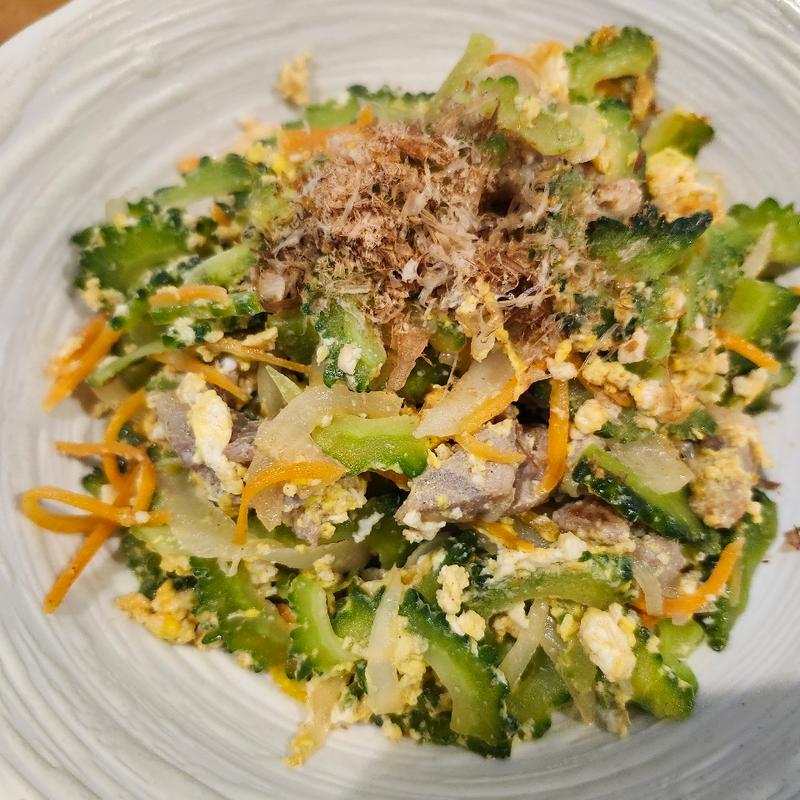 ゴーヤーチャンプルー(海さん〜市)