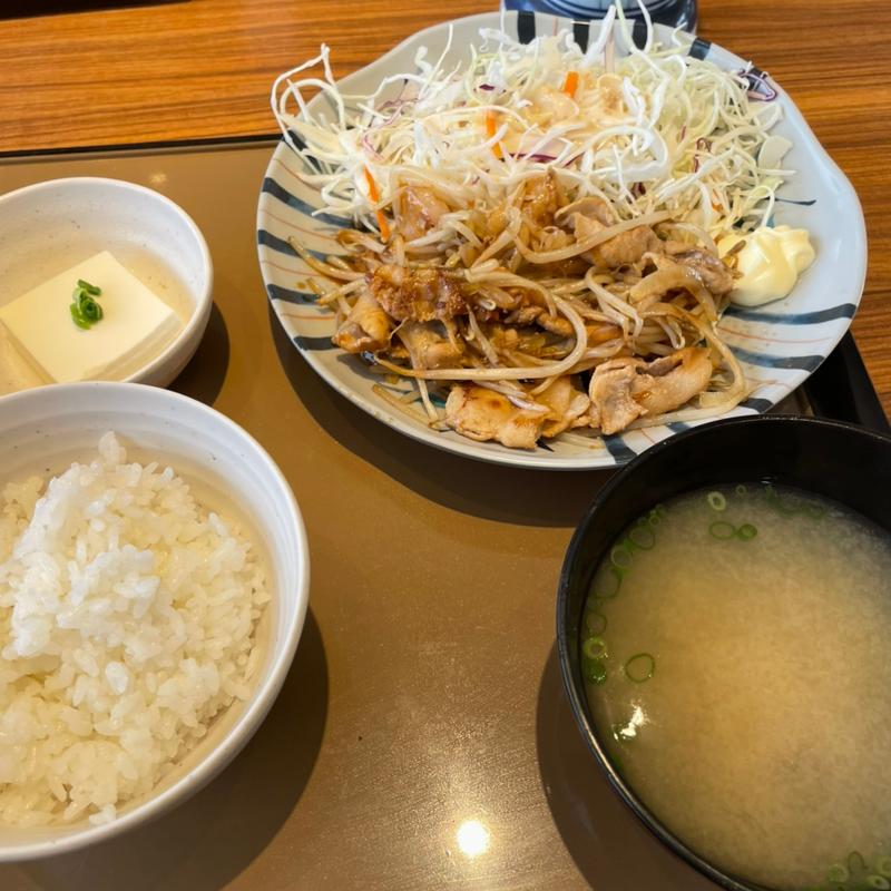 しょうが焼定食(やよい軒 堺浜寺店)