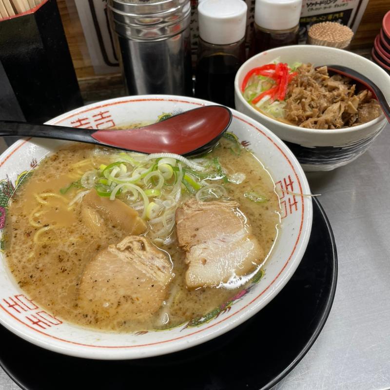 チャーシュー丼セット(天龍ラーメン 八仙楼)