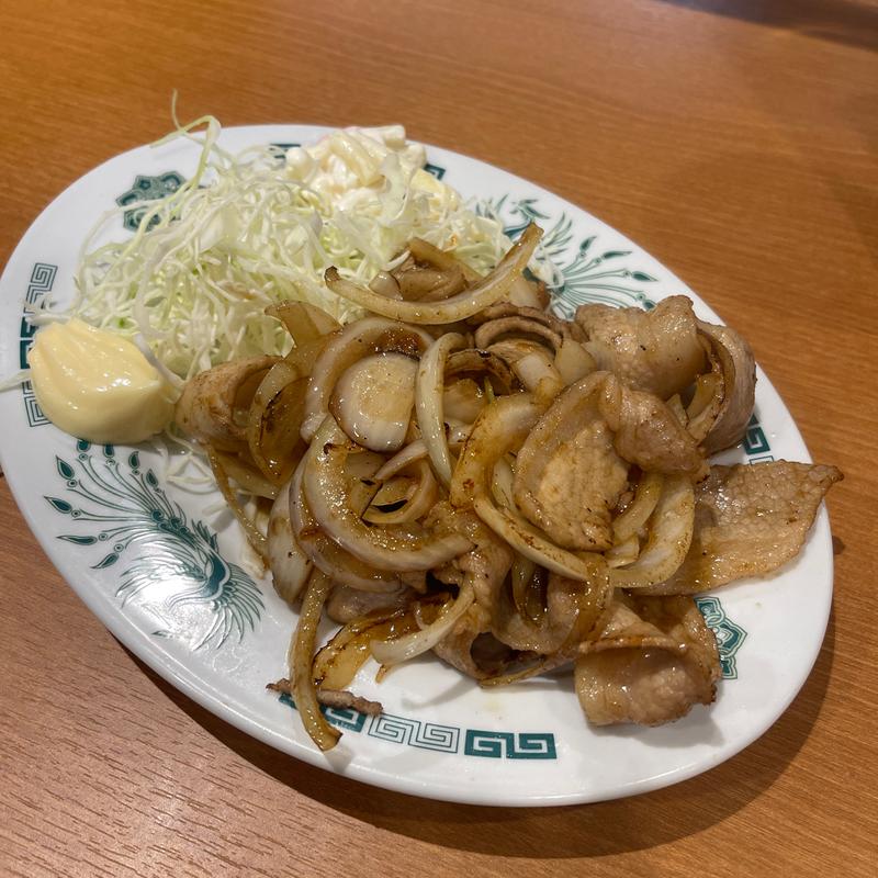 生姜焼き(日高屋 鶴ヶ島若葉店)