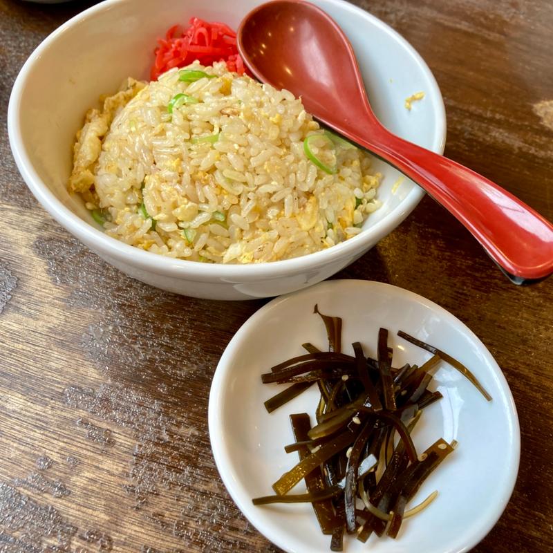 玉子炒飯 半(那須豚餃子 蔵鋤 )