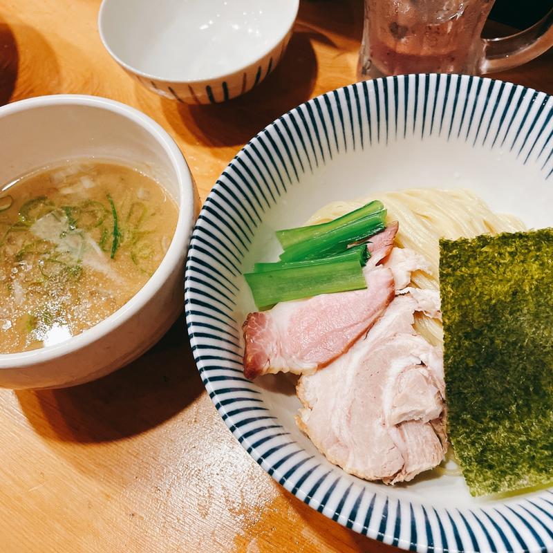 醤油つけ麺(志奈そば田なかいすみ店)