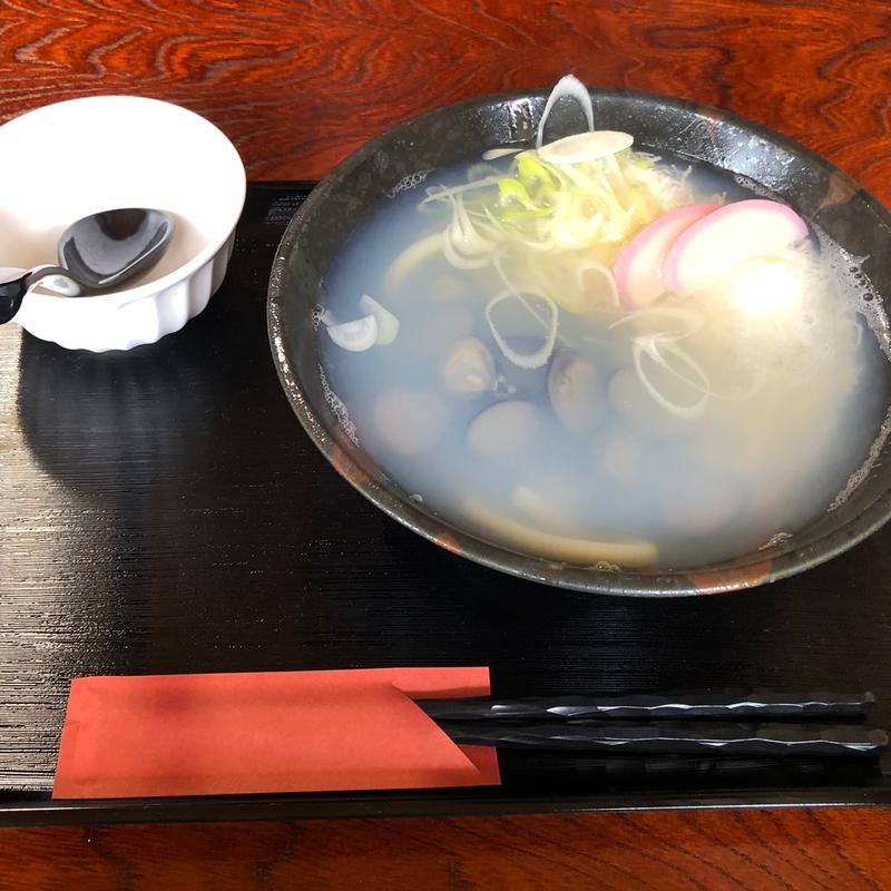 しじみとろろうどん(しじみ屋 あがけ)