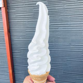 すずらん牛乳ソフト