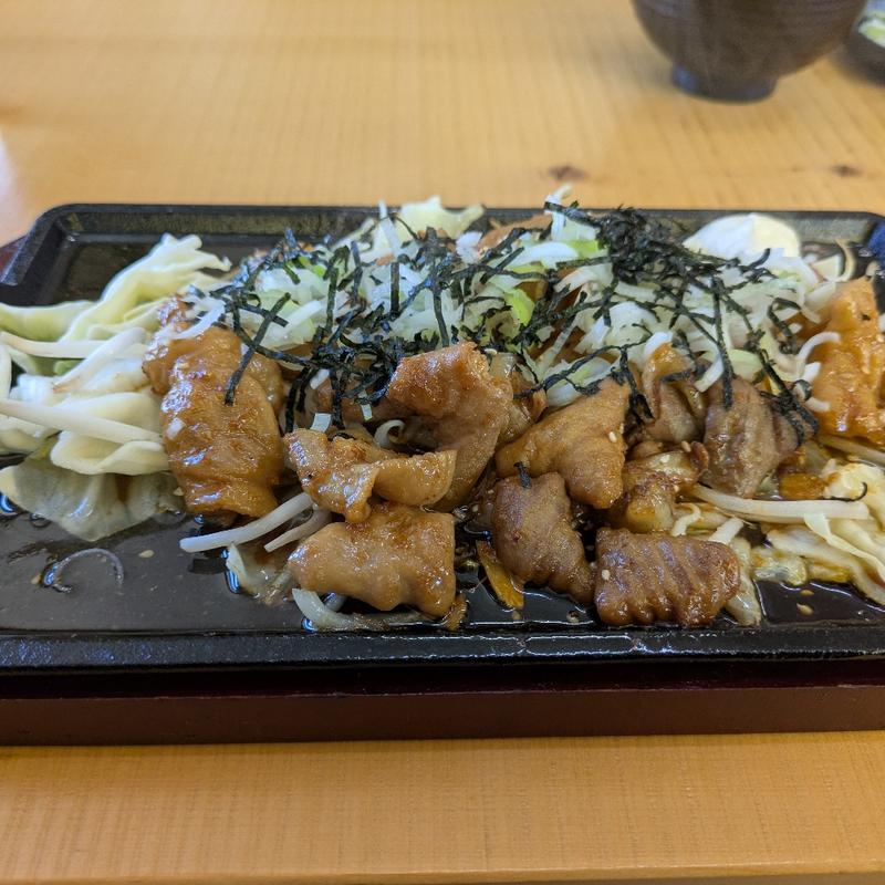 特製しょうゆ定食(ホルモン食堂)