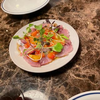 本日の鮮魚カルパッチョ(petit comptoir KITTE大阪店)