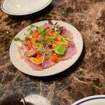 本日の鮮魚カルパッチョ(petit comptoir KITTE大阪店)