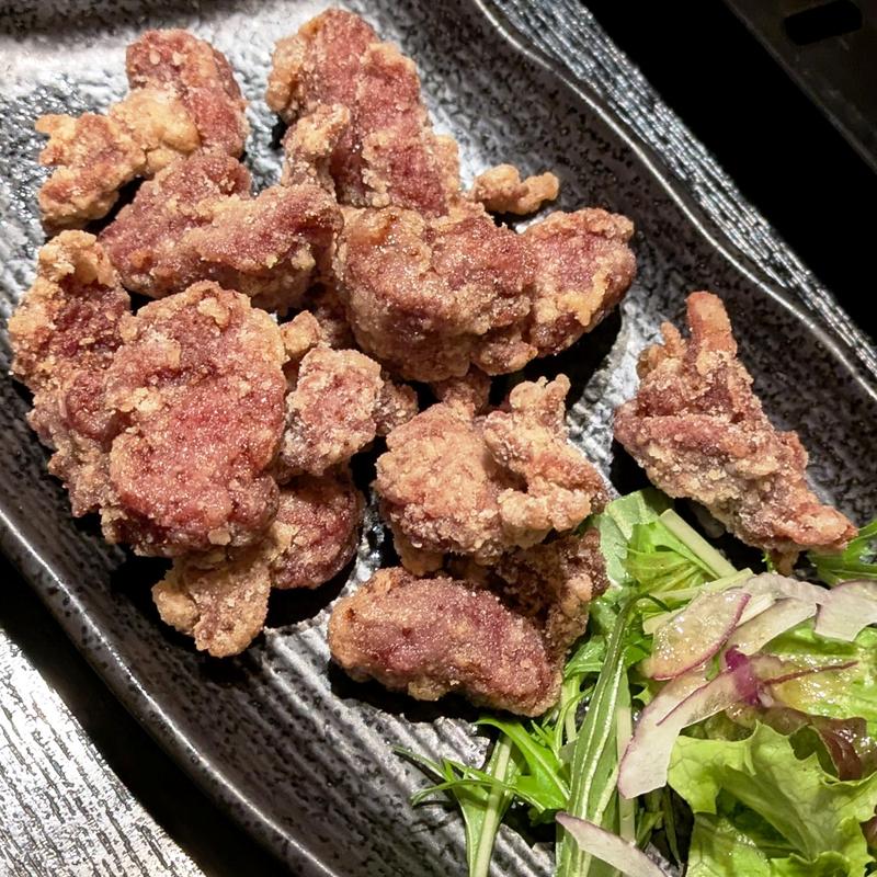 牛タンの唐揚げ(彩のごとく 炭火と旬菜)