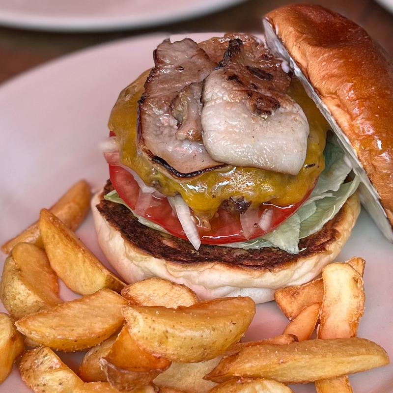 ベーコンチーズバーガー(バーガーマニア 広尾店 )