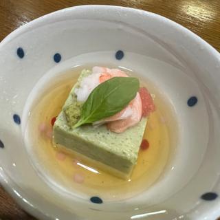 ブロッコリー豆腐(よもぎ)
