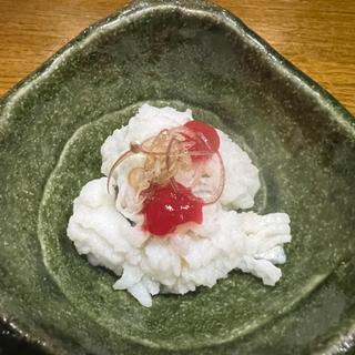鱧の湯引き(よもぎ)
