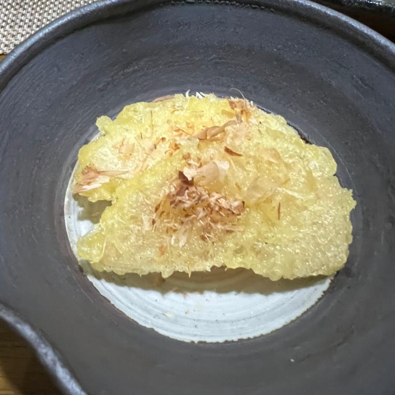 筍の天ぷら(よもぎ)