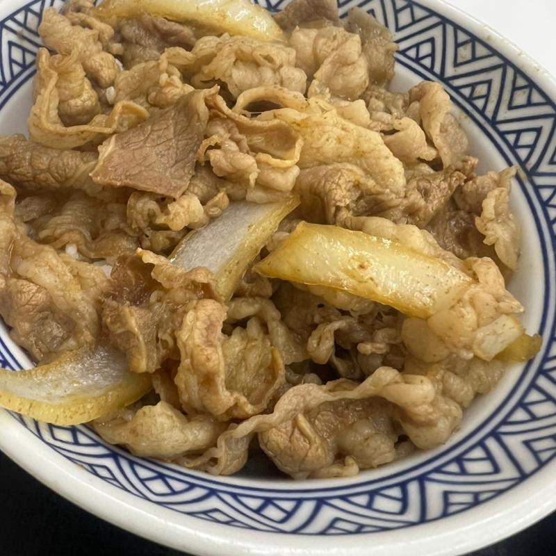 牛丼 アタマ大盛り(吉野家 ２５０号線西明石店)