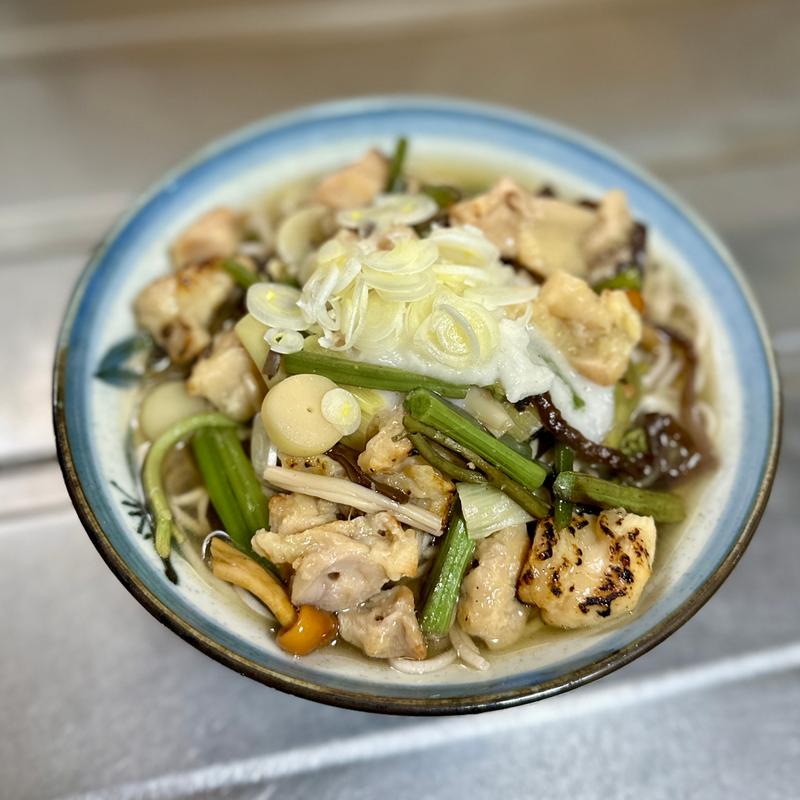 鶏山菜とろろ蕎麦(ベルクス 東墨田店)