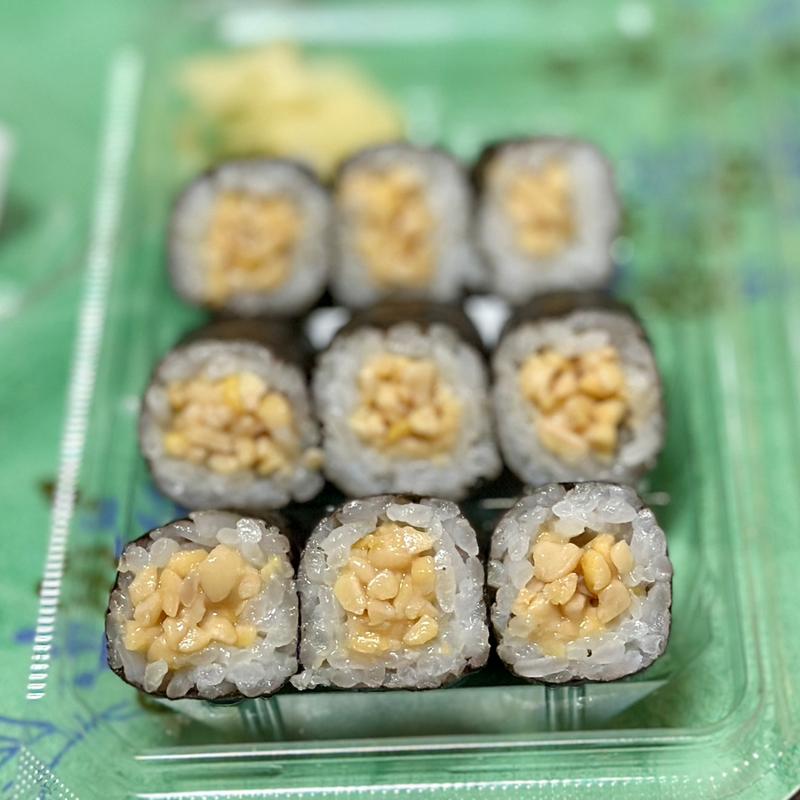 納豆巻(ちよだ鮨 曳舟店)