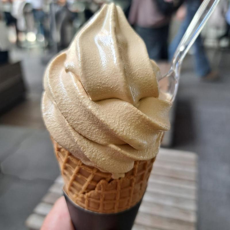 エスプレッソのソフト(ROASTERY COFFEE 大隈ガーデンハウス店)