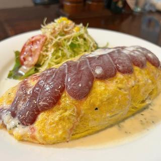 おすすめサービスメニュー A クリームオムライス