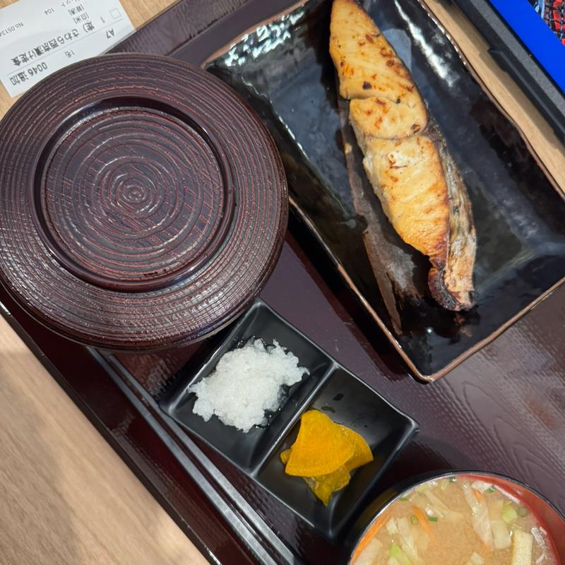 さわら西京焼き定食(炭田屋)