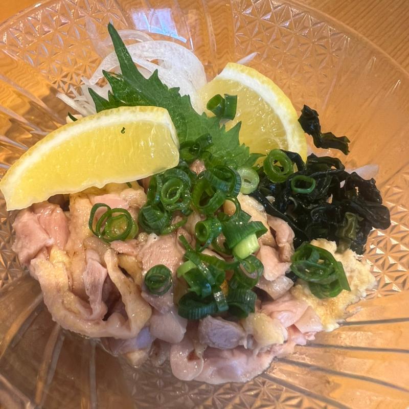 鶏のタタキ(さぬき名物 骨付鳥 田中屋 )