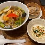 海鮮五目あんかけつゆそばセット