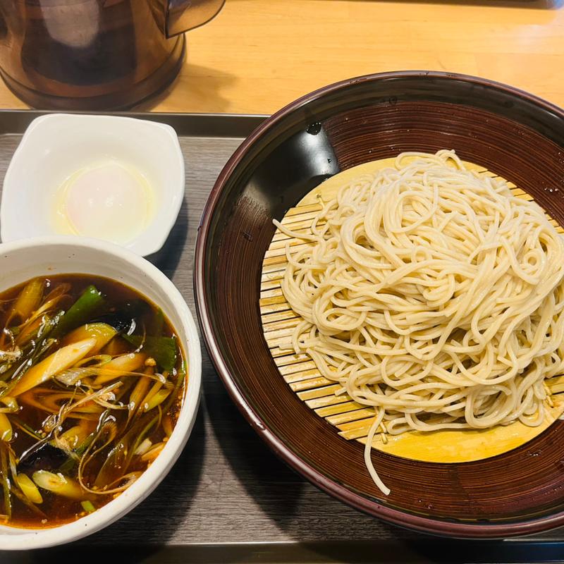 辛ネギつけそば　850(生そばうどん ウエスト 蒲田店)