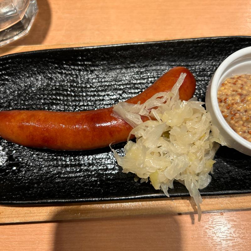 あらびきソーセージ(ヱビスバー 札幌アピア店 (YEBISU BAR Sapporo Apia))