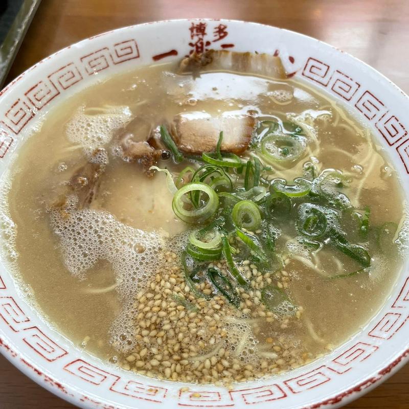 ラーメン(一楽ラーメン 名島本店)