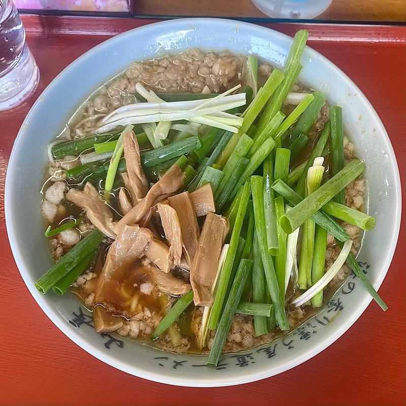 尾道ラーメン 背脂増量(尾道ラーメン山長 )