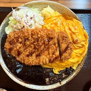 カレーライス とろふわ玉子 トンカツ