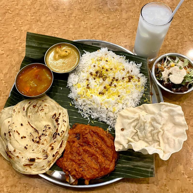 南インドのフィッシュマサラセット(シムランダバ)